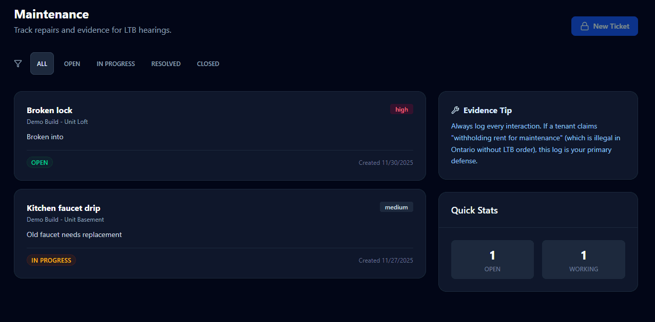 T776 tax report generator for Ontario landlords - CRA-compliant rental income and expense summaries for tax filing